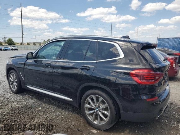 2018 BMW X3 xDrive30i with VIN 5UXTR9C52JLD69863, listed as a Copart auction lot 50917615 with 0 mi miles and Salvage Title. Bid and sale history available at carsss.com. Image 2.