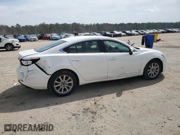 2016 Mazda 6 i Sport with VIN JM1GJ1U55G1450657, listed as a Copart auction lot 48777975 with 109,007 mi miles and Salvage Title. Bid and sale history available at DreamBid. Image 3.