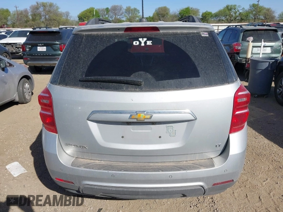 2017 Chevrolet Equinox LT with VIN 2GNALCEK7H6243970, listed as a IAAI auction lot 41823828 with 162,953 mi miles. Bid and sale history available at carsss.com. Image 16.