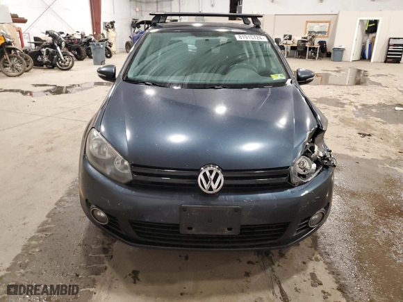 2013 Volkswagen Golf TDI w/Sunroof & Nav with VIN WVWNM7AJ6DW040886, listed as a Copart auction lot 81915724 with 186,427 mi miles and Salvage Title. Bid and sale history available at carsss.com. Image 5.