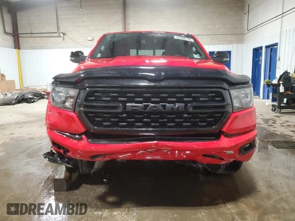 2024 Ram 1500 Big Horn z VIN 1C6SRFFT9RN211126, wystawiony jako Copart lot #52388145 z przebiegiem 15 020 mil mil oraz Szkoda całkowita • Salvage title. Historia ofert i sprzedaży dostępna na DreamBid. Obrazek 5.