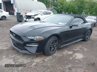 2018 Ford Mustang EcoBoost Premium with VIN 1FATP8UHXJ5171341, listed as a IAAI auction lot 42366152 with 82,426 mi miles and . Bid and sale history available at DreamBid. Image 2.