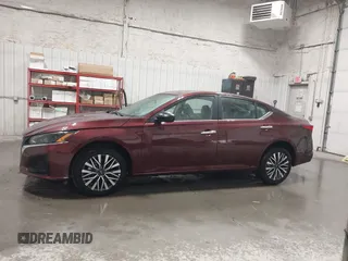2025 Nissan Altima SV with VIN 1N4BL4DW8SN363079, listed as a IAAI auction lot 42058216 with 1,187 mi miles and . Bid and sale history available at DreamBid. Image 14.
