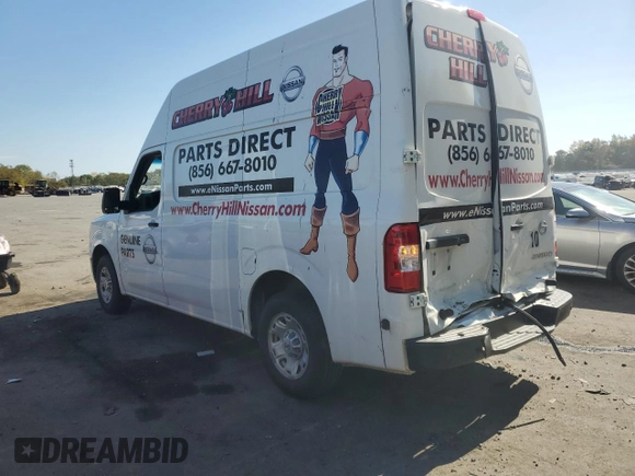 2017 Nissan NV Cargo SV z VIN 1N6BF0LY5HN808980, wystawiony jako Copart lot #71372394 z przebiegiem 207 573 mil mil oraz Szkoda całkowita • Salvage title. Historia ofert i sprzedaży dostępna na DreamBid. Obrazek 2.