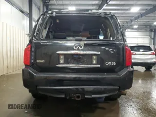 2010 Infiniti QX56 with VIN 5N3ZA0NE4AN903946, listed as a Copart auction lot 60535685 with 204,634 mi miles and Salvage title. Bid and sale history available at DreamBid. Image 6.