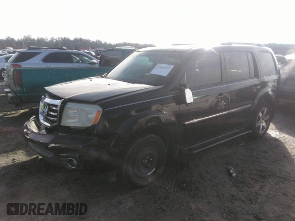 2012 Honda Pilot Touring with VIN 5FNYF3H90CB035309, listed as a IAAI auction lot 41063215 with 228,081 mi miles and . Bid and sale history available at carsss.com. Image 19.