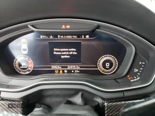 2018 Audi RS 5 z VIN WUAPWAF53JA902100, wystawiony jako Copart lot #45120285 z przebiegiem 39 423 mil mil oraz Szkody całkowita. Historia ofert i sprzedaży dostępna na DreamBid. Obrazek 9.
