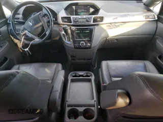 2016 Honda Odyssey EX-L with VIN 5FNRL5H66GB165356, listed as a Copart auction lot 49228225 with 124,982 mi miles and Salvage Title. Bid and sale history available at carsss.com. Image 8.