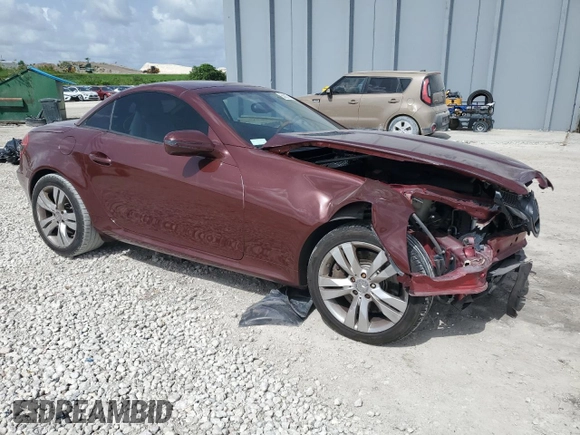 2009 Mercedes-Benz SLK 350 z VIN WDBWK58F49F209793, wystawiony jako Copart lot #58807035 z przebiegiem 58 005 mil mil oraz Szkoda całkowita • Salvage title. Historia ofert i sprzedaży dostępna na DreamBid. Obrazek 4.