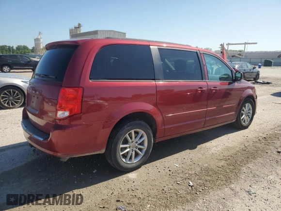 2014 Dodge Grand Caravan SXT z VIN 2C4RDGCG8ER103869, wystawiony jako Copart lot #61835365 z przebiegiem 193 139 mil mil oraz Czysty tytuł • Clean title. Historia ofert i sprzedaży dostępna na DreamBid. Obrazek 3.