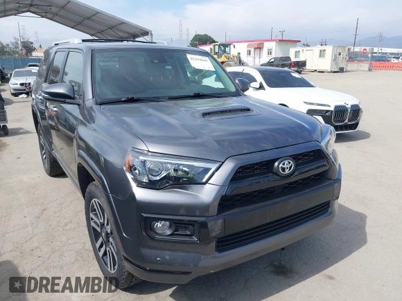 2021 Toyota 4Runner Limited with VIN JTEKU5JR3M5877545, listed as a IAAI auction lot 42294045 with 105,372 mi miles and . Bid and sale history available at DreamBid. Image 1.