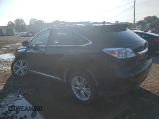 2011 Lexus RX 450h z VIN JTJBC1BA0B2041048, wystawiony jako Copart lot #63090535 z przebiegiem 202 422 mil mil oraz Szkoda całkowita • Salvage title. Historia ofert i sprzedaży dostępna na DreamBid. Obrazek 2.