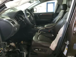 2014 Audi Q7 3.0T S line Prestige with VIN WA1DGAFE3ED012689, listed as a Copart auction lot 43866845 with 0 mi miles and Salvage Title. Bid and sale history available at carsss.com. Image 7.