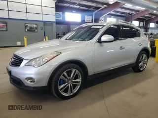 2011 Infiniti EX Journey with VIN JN1AJ0HR9BM850745, listed as a Copart auction lot 60734175 with 126,683 mi miles and Salvage title. Bid and sale history available at DreamBid. Image 1.