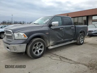 2017 Ram 1500 Laramie with VIN 1C6RR7NT2HS587706, listed as a Copart auction lot 43921495 with 127,262 mi miles and Clean title. Bid and sale history available at DreamBid. Image 1.