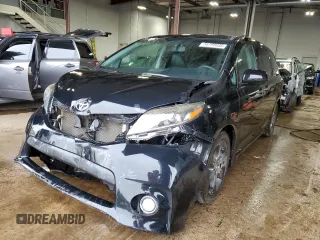 2015 Toyota Sienna SE с VIN 5TDXK3DC6FS553496, выставлен на аукционе Copart как лот 55789505 с пробегом 145 280 миль миль и Списание • Salvage title. История ставок и продаж доступна на DreamBid. Изображение 1.