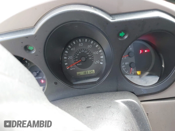 2002 Nissan Frontier SE with VIN 1N6ED27T22C355126, listed as a IAAI auction lot 41547453 with 183,125 mi miles and . Bid and sale history available at DreamBid. Image 7.