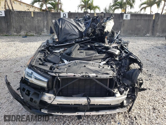 2021 BMW 5 Series 540i with VIN WBA53BJ07MCF99748, listed as a Copart auction lot 40306553 with Not Provided miles and Non Repairable. Bid and sale history available at DreamBid. Image 5.