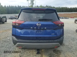 2022 Nissan Rogue S z VIN 5N1BT3AB2NC707314, wystawiony jako Copart lot #54425105 z przebiegiem 48 223 mil mil oraz Szkoda całkowita • Salvage title. Historia ofert i sprzedaży dostępna na DreamBid. Obrazek 6.