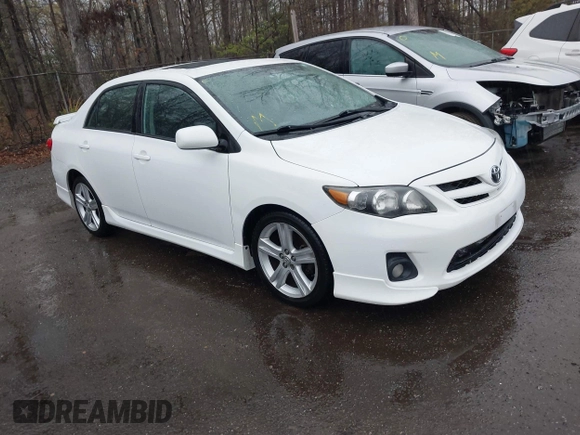 2013 Toyota Corolla L with VIN 2T1BU4EE0DC918769, listed as a IAAI auction lot 41973013 with 288,900 mi miles and . Bid and sale history available at DreamBid. Image 1.