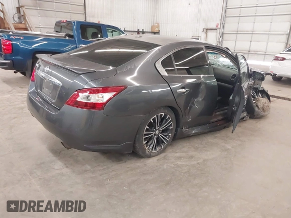 2009 Nissan Maxima SV with VIN 1N4AA51E69C856185, listed as a IAAI auction lot 42086367 with Not Provided miles and . Bid and sale history available at DreamBid. Image 4.