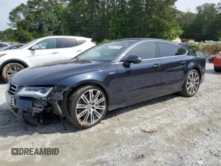 2014 Audi A7 Prestige z VIN WAU2GAFC9EN142382, wystawiony jako Copart lot #56214755 z przebiegiem 62 656 mil mil oraz Szkoda całkowita • Salvage title. Historia ofert i sprzedaży dostępna na DreamBid. Obrazek 1.