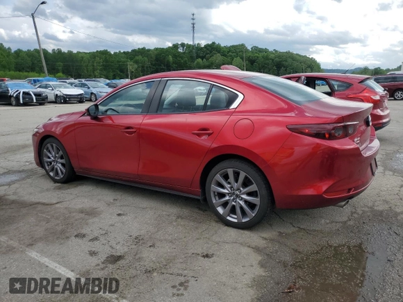 2019 Mazda 3 Select with VIN JM1BPBAM1K1118251, listed as a Copart auction lot 55162195 with 58,937 mi miles and Salvage title. Bid and sale history available at DreamBid. Image 2.