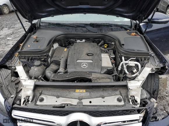 2019 Mercedes-Benz GLC with VIN WDC0G4KBXKV140350, listed as a Copart auction lot 82037374 with 27,137 mi miles and Salvage Title. Bid and sale history available at carsss.com. Image 11.