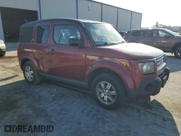 2008 Honda Element EX with VIN 5J6YH18708L015346, listed as a Copart auction lot 53118545 with 200,502 mi miles and Salvage Title. Bid and sale history available at DreamBid. Image 4.