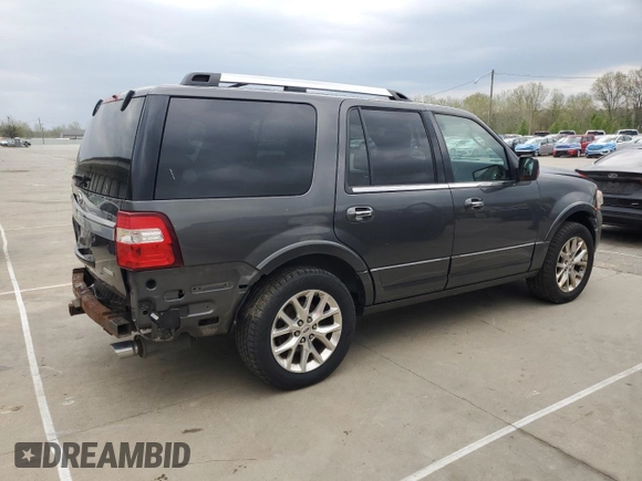 2015 Ford Expedition Limited с VIN 1FMJU2AT8FEF09788, выставлен на аукционе Copart как лот 52177835 с пробегом 242 941 миль миль и Списание • Salvage title. История ставок и продаж доступна на DreamBid. Изображение 3.