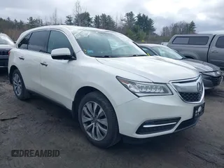2015 Acura MDX Technology with VIN 5FRYD4H4XFB032758, listed as a IAAI auction lot 41851495 with 158,697 mi miles and . Bid and sale history available at DreamBid. Image 1.