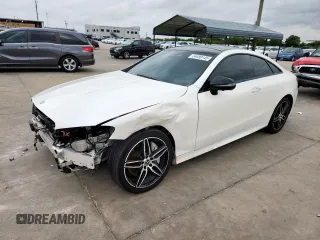 2019 Mercedes-Benz E 450 with VIN WDD1J6JB0KF106281, listed as a Copart auction lot 64490145 with 62,657 mi miles and Salvage title. Bid and sale history available at DreamBid. Image 1.