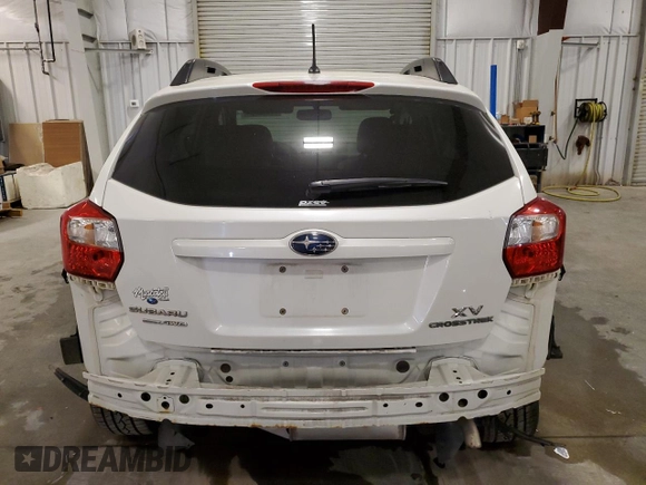 2014 Subaru Crosstrek Premium with VIN JF2GPAVC2E8331885, listed as a Copart auction lot 59390665 with 113,530 mi miles and Salvage title. Bid and sale history available at DreamBid. Image 6.