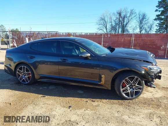 2022 Kia Stinger GT1 with VIN KNAE45LC8N6111815, listed as a IAAI auction lot 41712300 with 58,779 mi miles and . Bid and sale history available at DreamBid. Image 14.