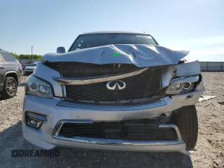 2015 Infiniti QX80 with VIN JN8AZ2NE7F9084529, listed as a Copart auction lot 55229374 with 213,465 mi miles and Salvage Title. Bid and sale history available at carsss.com. Image 5.