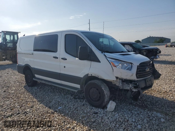 2018 Ford Transit with VIN 1FTYR1YM7JKB32779, listed as a Copart auction lot 55868195 with 112,354 mi miles and Salvage title. Bid and sale history available at DreamBid. Image 4.