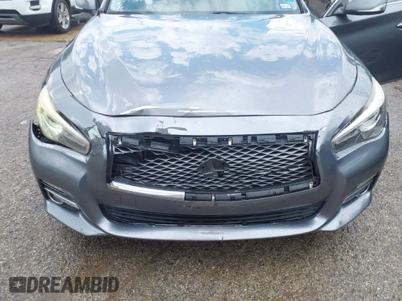 2014 Infiniti Q50 Premium with VIN JN1BV7AP6EM685056, listed as a IAAI auction lot 42188435 with 203,880 mi miles and . Bid and sale history available at carsss.com. Image 6.