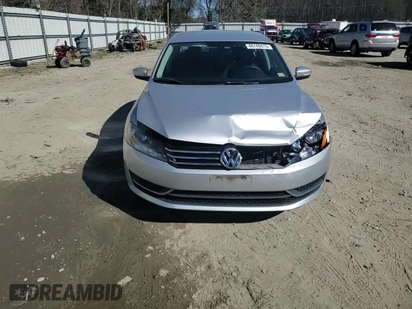 2015 Volkswagen Passat S with VIN 1VWAS7A33FC080026, listed as a Copart auction lot 48748815 with 100,579 mi miles and Salvage title. Bid and sale history available at DreamBid. Image 11.