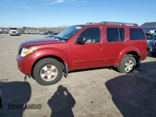 2006 Nissan Pathfinder SE with VIN 5N1AR18W86C611261, listed as a Copart auction lot 48187425 with 214,575 mi miles and Non Repairable. Bid and sale history available at carsss.com. Image 1.