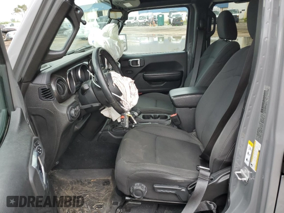2019 Jeep Wrangler Unlimited Sport S with VIN 1C4HJXDN7KW685659, listed as a Copart auction lot 58549885 with 62,831 mi miles and Clean title. Bid and sale history available at DreamBid. Image 7.