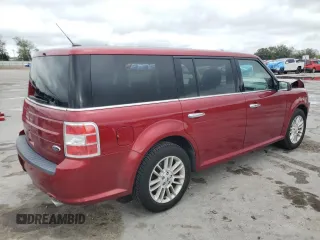 2015 Ford Flex SEL with VIN 2FMGK5C8XFBA15812, listed as a Copart auction lot 87017444 with 73,159 mi miles and Clean Title. Bid and sale history available at carsss.com. Image 3.