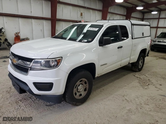 2017 Chevrolet Colorado 2WD Work Truck with VIN 1GCHSBEA3H1188156, listed as a Copart auction lot 43828945 with 106,874 mi miles and Clean Title. Bid and sale history available at carsss.com. Image 1.