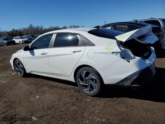 2025 Hyundai Elantra SEL Sport with VIN KMHLM4DG3SU874916, listed as a Copart auction lot 49298245 with 4,615 mi miles and Salvage Title. Bid and sale history available at carsss.com. Image 2.