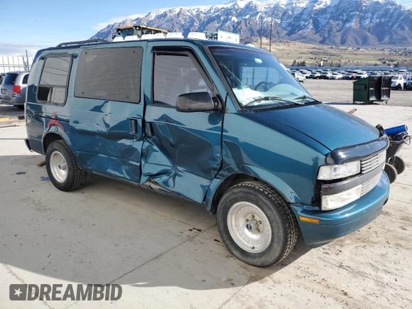 1996 Chevrolet Astro Cargo YF7 with VIN 1GBDM19W5TB103446, listed as a Copart auction lot 50072735 with 96,833 mi miles and Salvage Title. Bid and sale history available at DreamBid. Image 4.