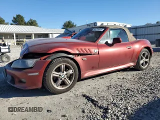 2000 BMW Z3 2.5L with VIN WBACH9341YLM91548, listed as a Copart auction lot 41714505 with 78,652 mi miles and Salvage Title. Bid and sale history available at carsss.com. Image 1.