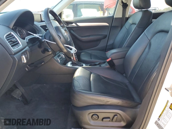 2015 Audi Q3 Premium Plus with VIN WA1BFCFSXFR009708, listed as a Copart auction lot 88982135 with 146,063 mi miles and Clean title. Bid and sale history available at DreamBid. Image 7.