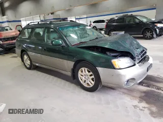 2002 Subaru Legacy Outback Limited with VIN 4S3BH686527655570, listed as a Copart auction lot 84155434 with 210,207 mi miles and Salvage title. Bid and sale history available at DreamBid. Image 4.