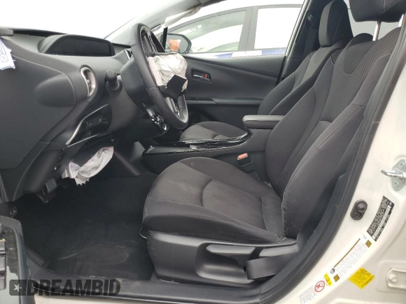 2020 Toyota Prius LE z VIN JTDKARFP5L3158691, wystawiony jako Copart lot #55255125 z przebiegiem Nie podano mil oraz Szkoda całkowita • Salvage title. Historia ofert i sprzedaży dostępna na DreamBid. Obrazek 7.