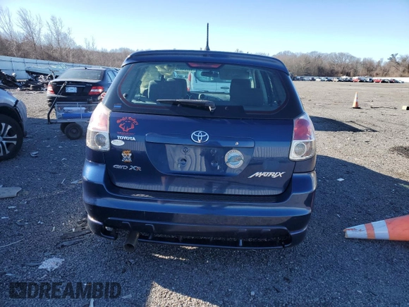 2006 Toyota Matrix STD z VIN 2T1LR30E86C561884, wystawiony jako Copart lot #48204675 z przebiegiem 193 551 mil mil oraz Tytuł czysty. Historia ofert i sprzedaży dostępna na DreamBid. Obrazek 6.