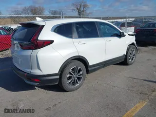 2022 Honda CR-V EX with VIN 5J6RW1H51NA019597, listed as a IAAI auction lot 40930056 with 34,000 mi miles. Bid and sale history available at carsss.com. Image 4.